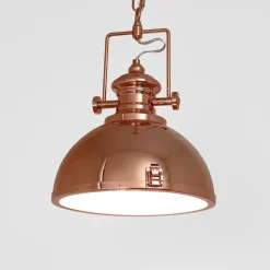 Pendelleuchte INDUSTRIAL in Kupfer