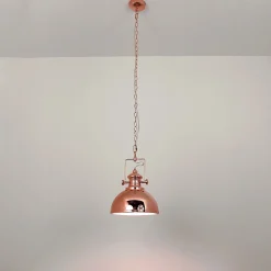 Pendelleuchte INDUSTRIAL in Kupfer