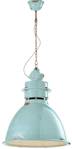 Pendelleuchte Keramik E27 H: max. 140 cm Industrial Design