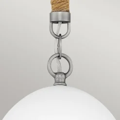 Pendelleuchte Keramik Schirm D: 25,4 cm E27 Retro