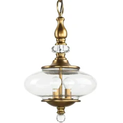 Pendelleuchte LYN Messing Ø30cm kürzbar Lampe
