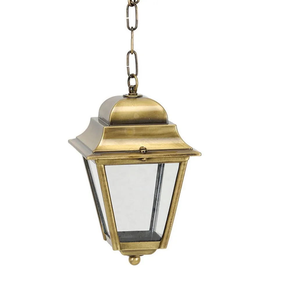 Pendelleuchte Messing IP43 Außenbereich Rustikal