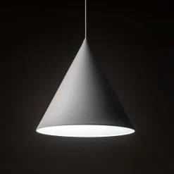 Pendelleuchte Metall D: 32 cm H: max. 165 cm Weiß E27