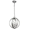 Pendelleuchte Metall in Nickel Modern rund Esstisch
