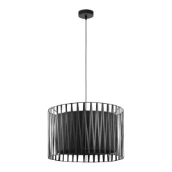 Pendelleuchte MINA Schwarz 1-flmg Doppelschirm