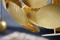 Pendelleuchte Modern 6-flammig Gold Metall E14 elegant