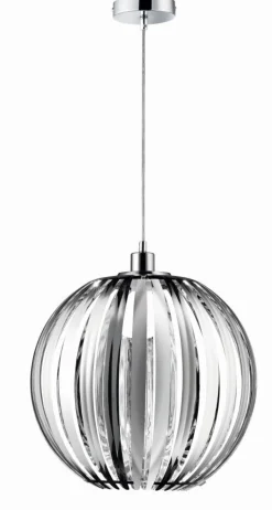 Pendelleuchte Modern verchromt