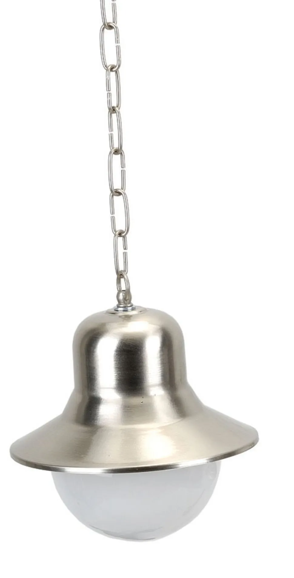 Pendelleuchte Nickel Echt-Messing Ø23cm Terrasse