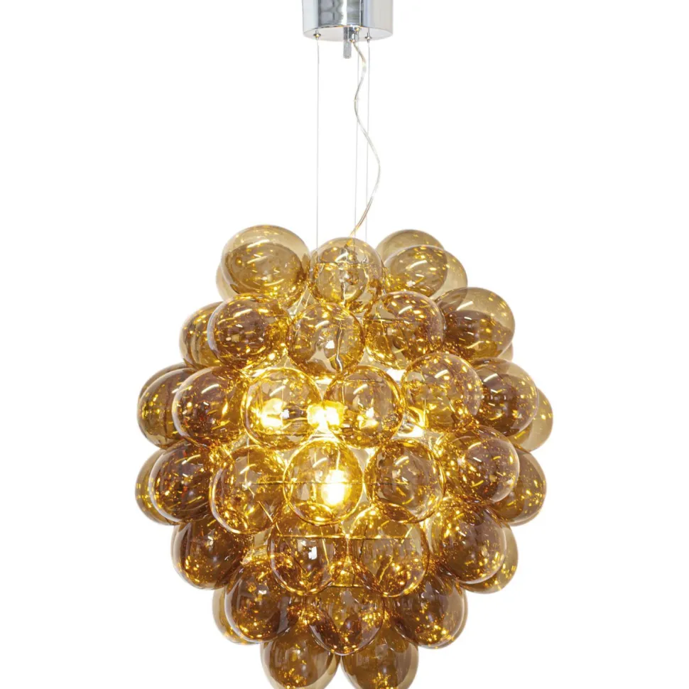 Pendelleuchte Rauchglas B: 64 cm H: max. 140 cm verstellbar