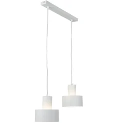 Pendelleuchte Rif Weiß 2 flammig
