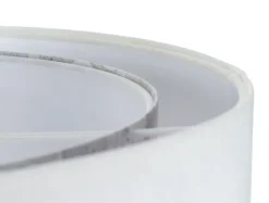 Pendelleuchte rund D: 50 cm E27 Weiß Grau Stoffschirm