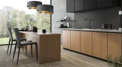 Pendelleuchte rund D: 50 cm Grau Gold E27 Stoffschirm