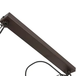 Pendelleuchte rustikal 2-flmg HAKON Braun Echtholz