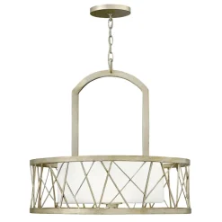 Pendelleuchte RYAN Silber Ø61cm verstellbar Lampe