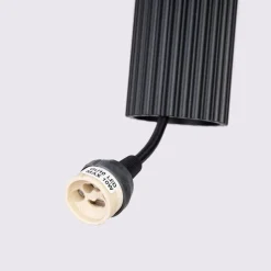 Pendelleuchte Schwarz B: 30 cm Aluminium GU10 2-flammig