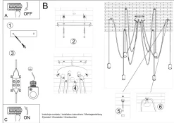 Pendelleuchte Schwarz flexibel verstellbar bis 3 m