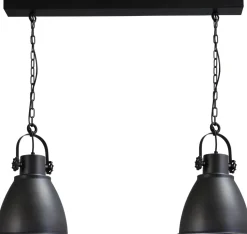 Pendelleuchte Schwarz Metall Premium Handarbeit