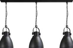 Pendelleuchte Schwarz schwenkbar Industrial Style