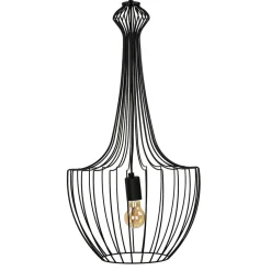 Pendelleuchte Schwarz Wohnzimmer Lampe JULIUS