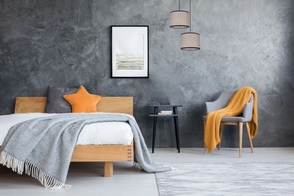 Pendelleuchte Stoff Schwarz Beige E27 L:22 cm 2-flmg