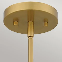 Pendelleuchte Weiß Messing antik H: max. 130,9 cm Metall E27