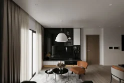 Pendelleuchte Weiß Stoff Glas Ø 60 cm groß 3x E27 DIYA