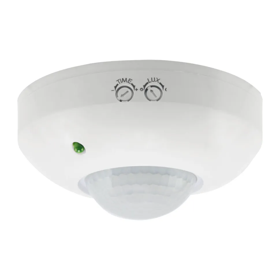 PIR Bewegungsmelder rund Weiß für innen D: 11,5 cm