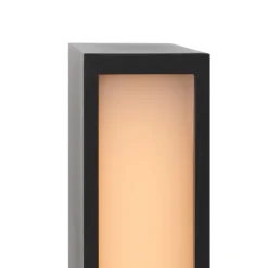 Pollerleuchte LED Metall 60 cm IP65 Graphit eckig LISA