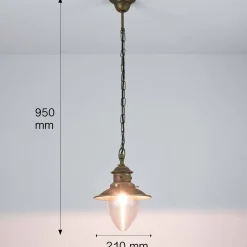 Premium Außen Hängeleuchte Amalfi