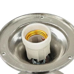 Premium Außenlampe Messing Glas IP54 Garten Weg