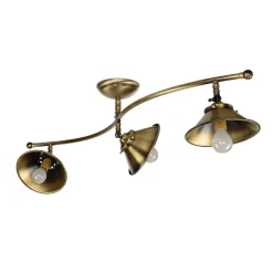 Premium Deckenleuchte Bronze Antik 3-flmg