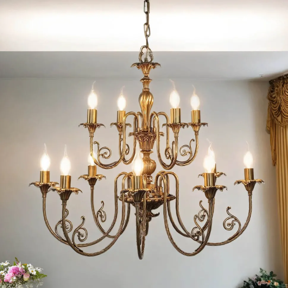 Premium Hängeleuchte Ø84cm 12-Flmg