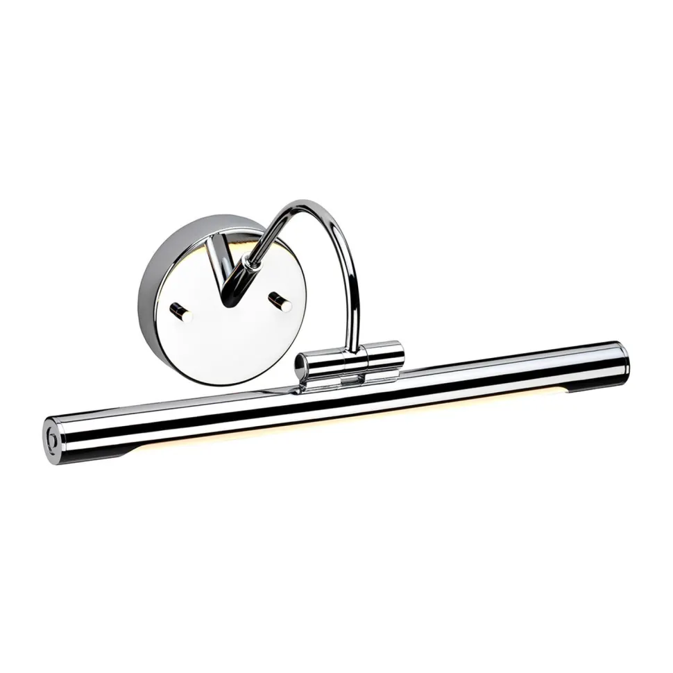 Premium LED Bildbeleuchtung GAMBAR Chrom Jugendstil