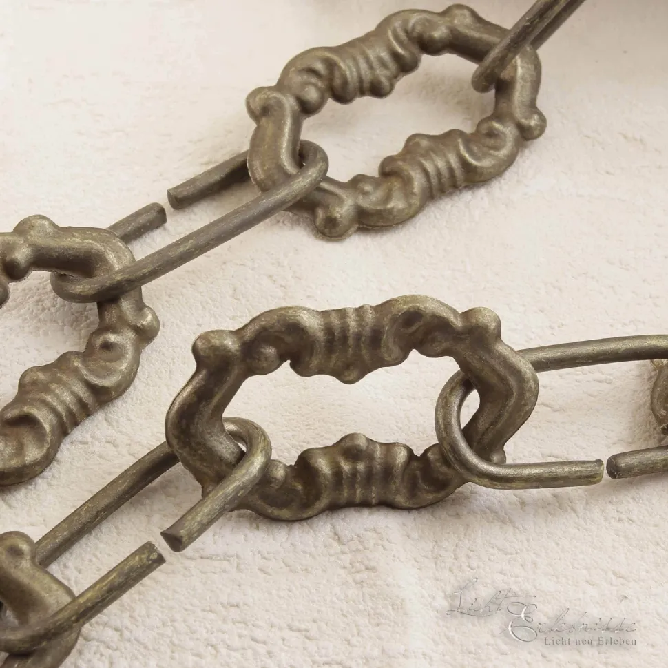 Premium Pendelleuchte Putti Bronze