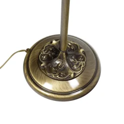 Premium Standleuchte Messing Bronziert