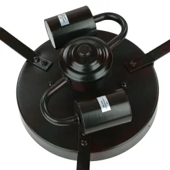 Premium Tiffany Lampe FARFALLA Buntglas rund Ø42cm