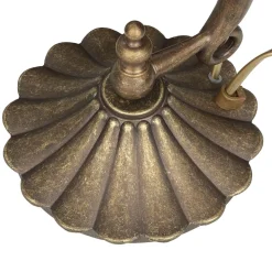 Premium Tischleuchte Putte in Bronze
