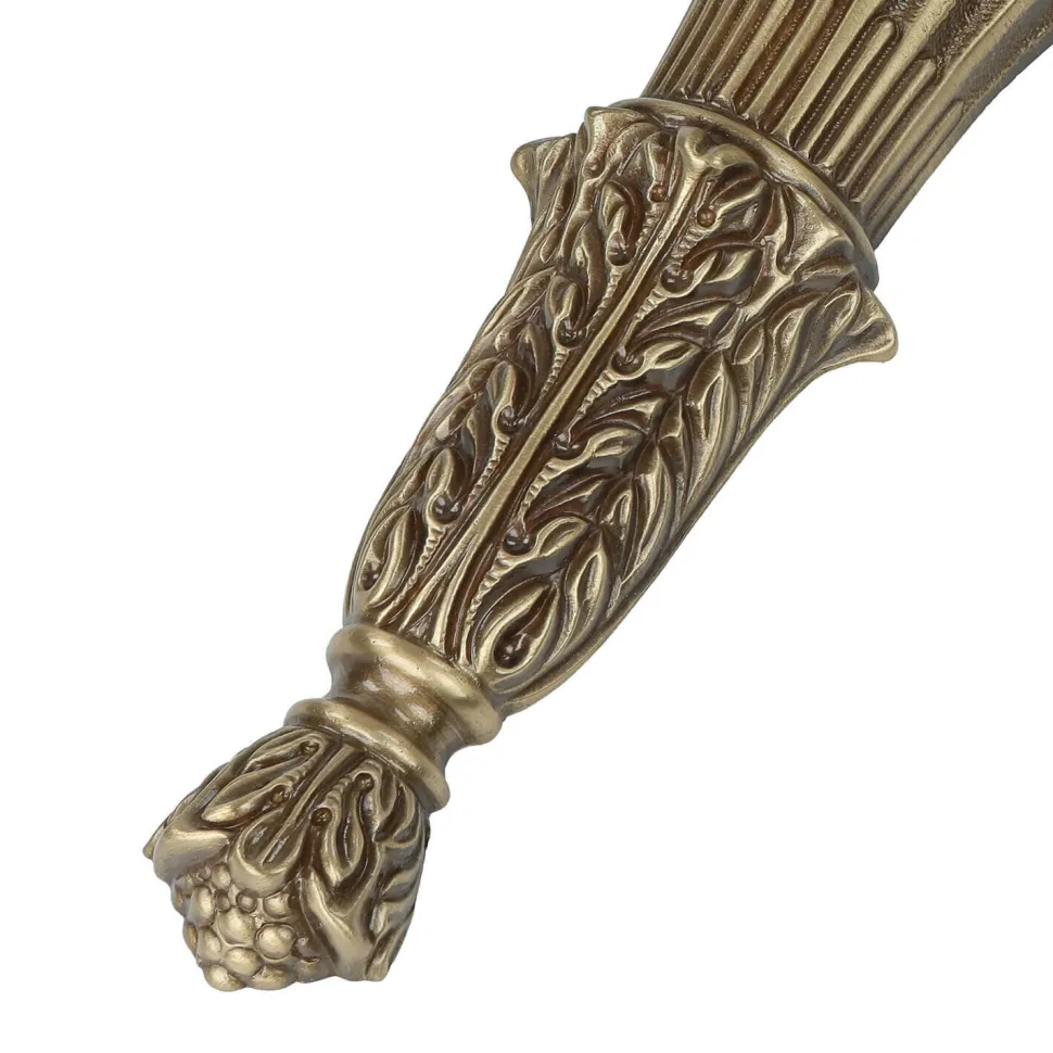 Premium Wandlampe Echt-Messing in Bronze Klassisch