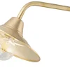 Premium Wandlampe Messing E27 Ø31cm Treppe Flur