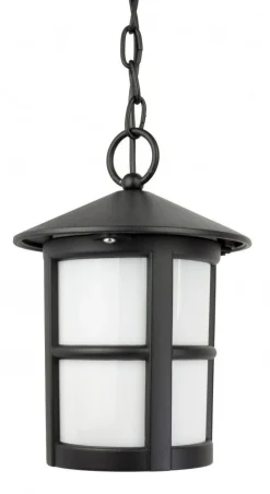 Regenfeste Hängeleuchte Rustikal außen Schwarz