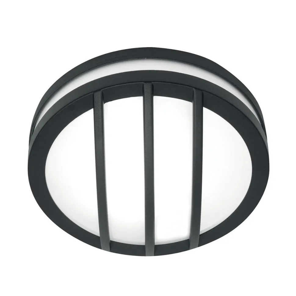 Runde Außenleuchte IP54 wetterfest Ø26cm klein