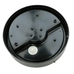 Runde Deckenlampe Schwarz Ø18cm klein IP44 Modern MAIRA