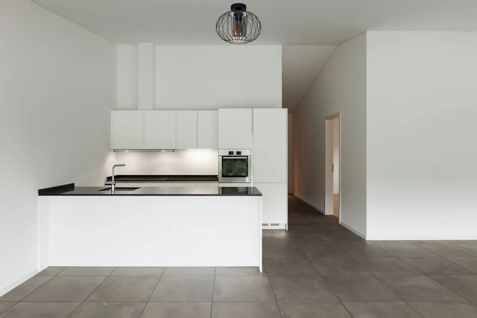 Runde Deckenleuchte E27 Ø25 cm Schwarz blendarm Retro