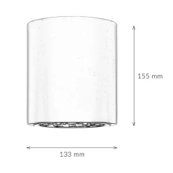 Runde Deckenleuchte E27 DOWNLIGHT ROUND in Schwarz