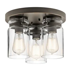 Runde Deckenleuchte Wohnzimmer Ø28cm Industrie Design