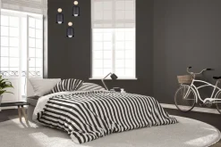 Runde Hängelampe Schwarz Metall Holz 3-flmg E27 Ø36 cm