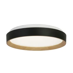 Runde LED Deckenlampe Metall mit Fernbedienung dimmbar