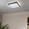 Runde LED Deckenleuchte Schwarz Ø38,5cm IP44 22W