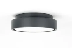 Runde LED Wandleuchte Aluminium IP65 18 W 4000 K Ø20 cm