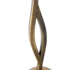 Runde Pendelleuchte Glas Metall Ø45 cm E27 gemütlich